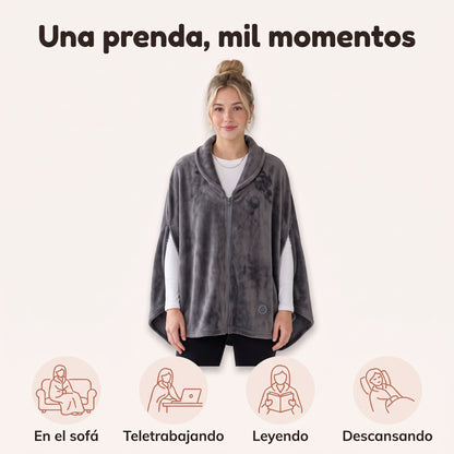 Una prenda, mil momentos: en el sofá, teletrabajando, leyendo y descansando